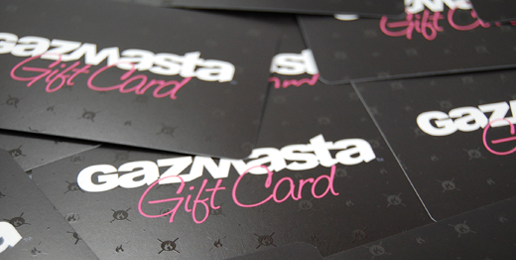 The Gazmasta Gift Card