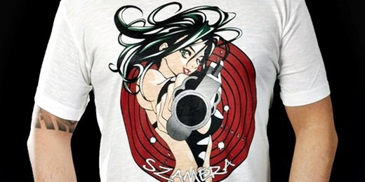 SZAMERA Introduces “Manga Art”  T-Shirts